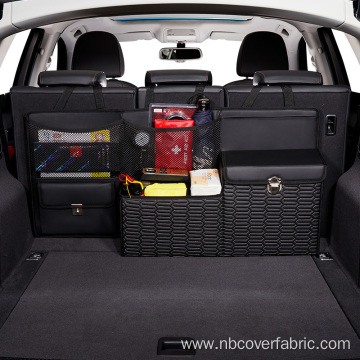 Car storage box SUV hanging collapsible trunk organizer